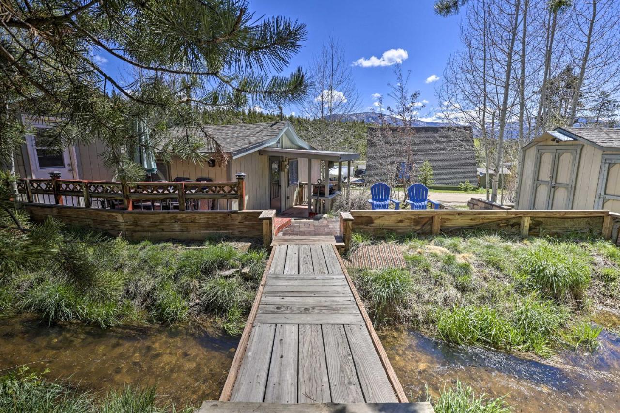 Grand Lake Home Fireplace, Deck And Mountain Views Εξωτερικό φωτογραφία